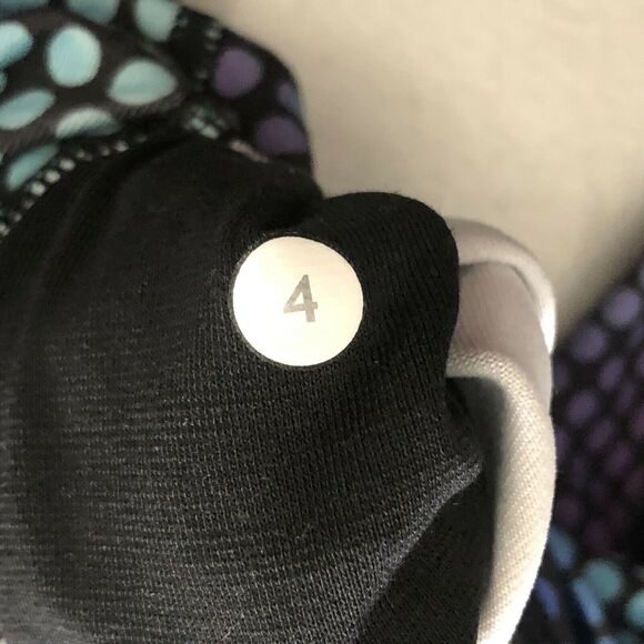 Lululemon Cosmic Dot White Multi 7/8 High Times Pant Full-On Luon Leggings 4 - Picture 4 of 7